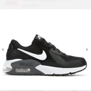 Women’s Black and White Nike Air Max Excee